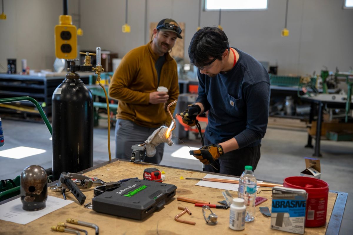 South Dakota SkillsUSA students competing in skilled trades and leadership contests at the State Leadership & Skills Conference in Watertown, SD (photo 12)